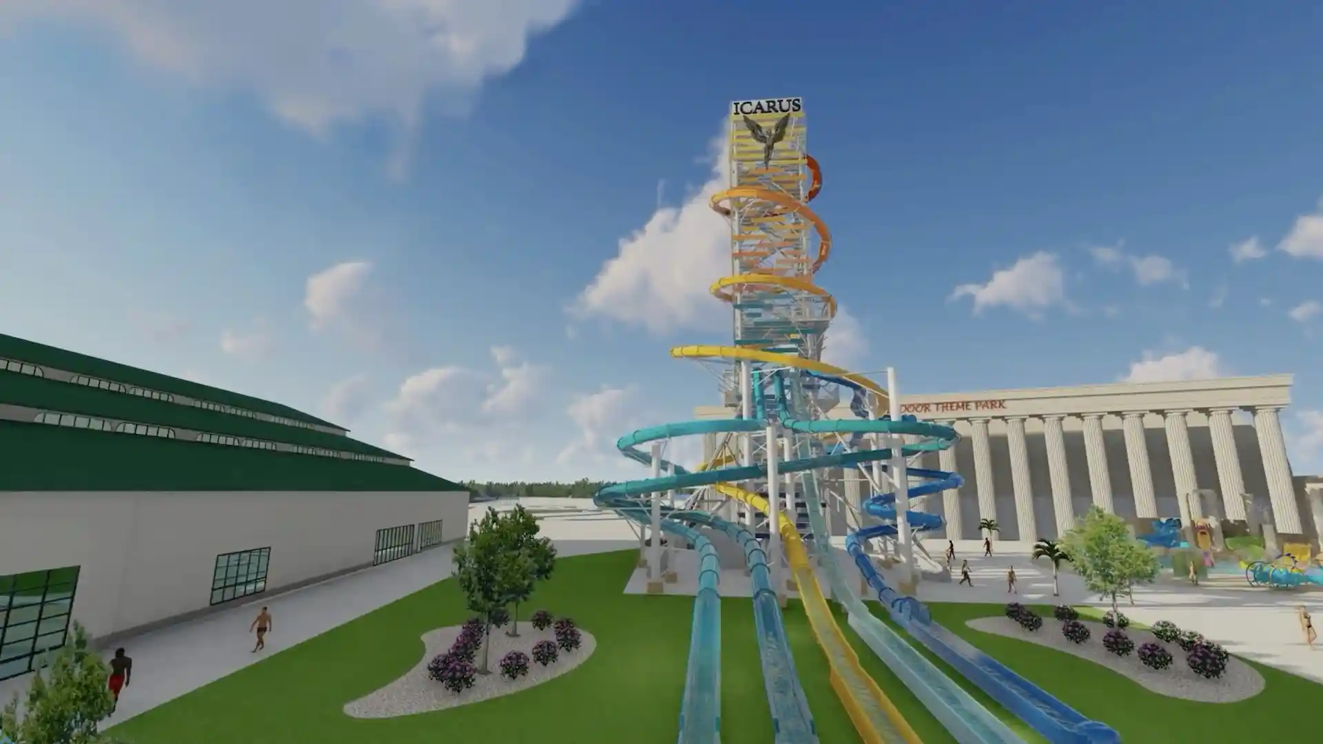 This Will Be The Tallest Waterslide In The United States: Pictures
