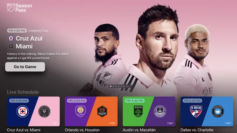 Cómo ver los partidos de Messi y el MLS online en Windows y Android