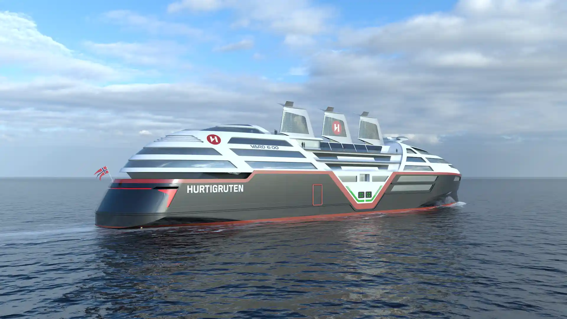 Así es Sea Zero: el nuevo crucero eléctrico con velas solares