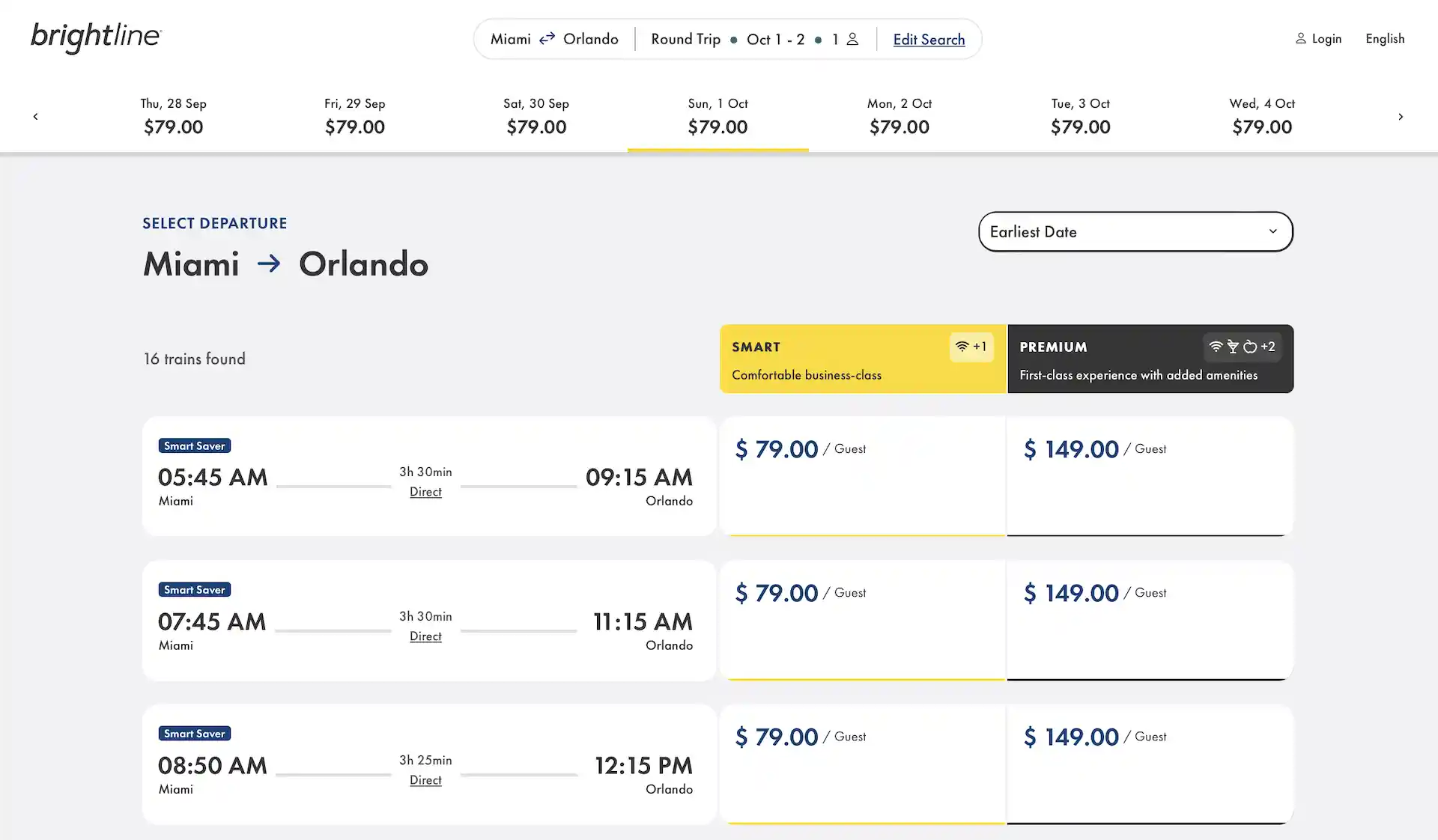 Viajar de Miami a Orlando en tren: Brightline o Amtrak. ¿Cuál es mejor?
