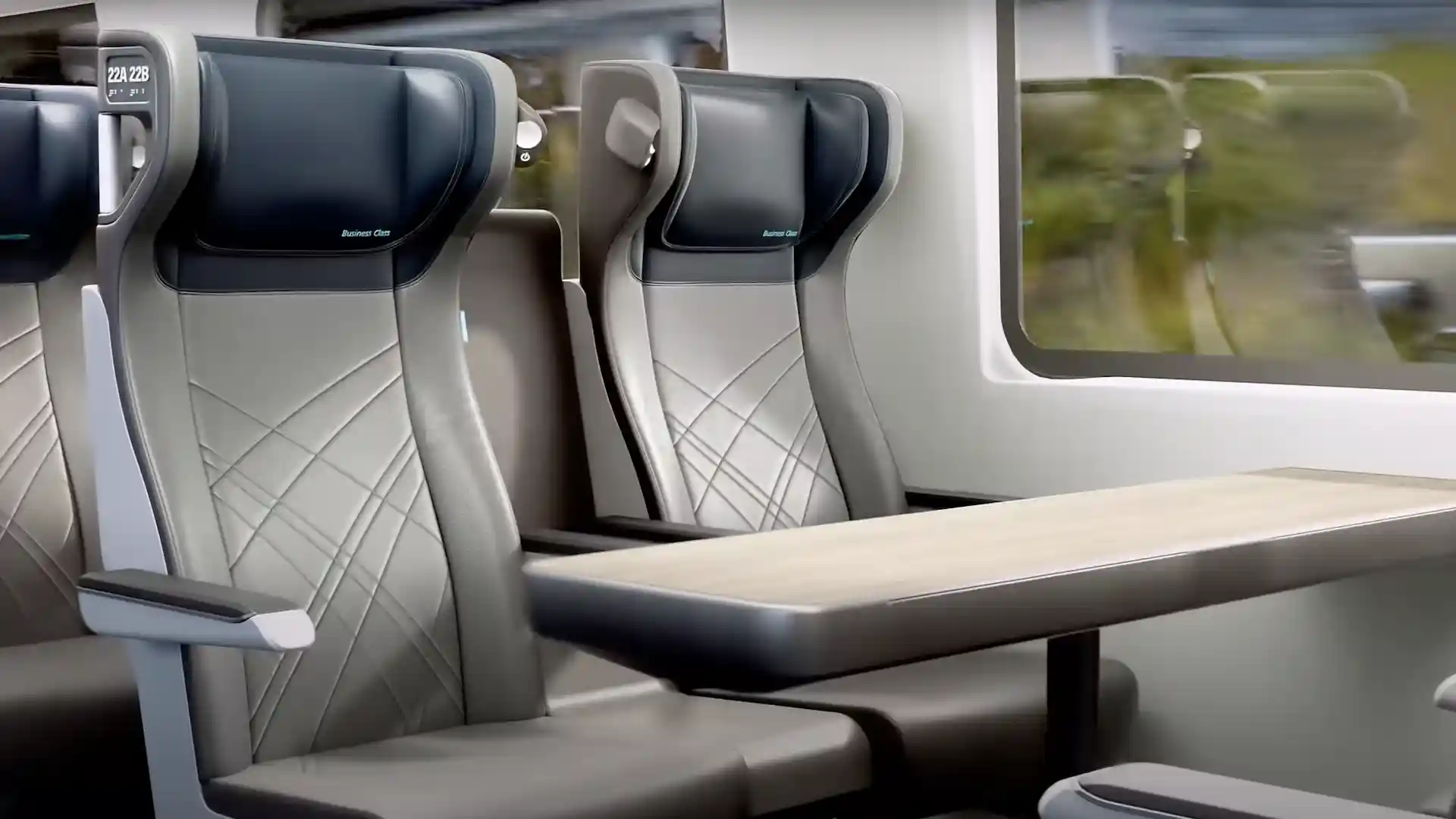 Así son los nuevos trenes Amtrak Airo para viajar por Estados unidos