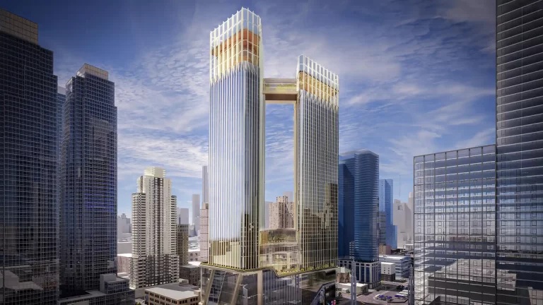 Así es Avenir: nuevo rascacielos doble, hotel y casino en Nueva York