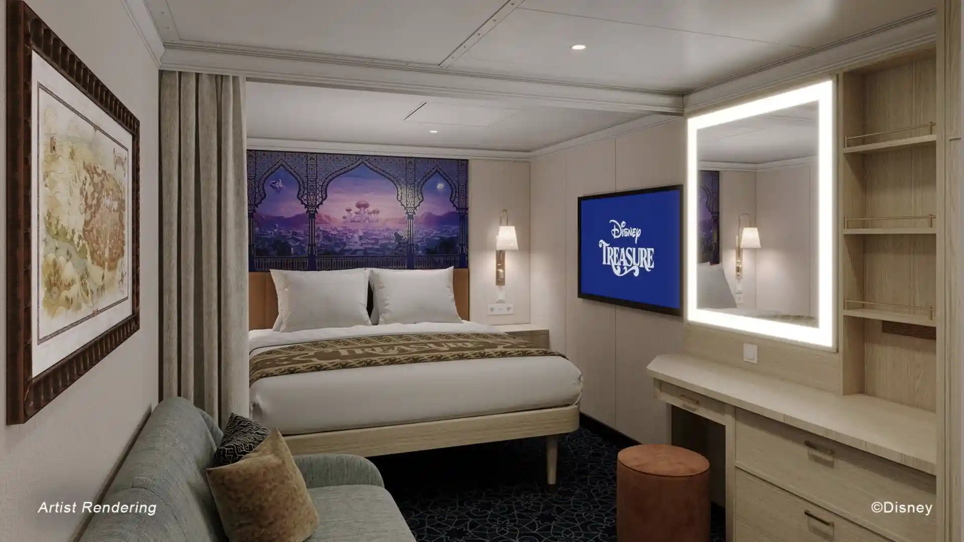 Así es Disney Treasure: el nuevo crucero para viajar por el Caribe