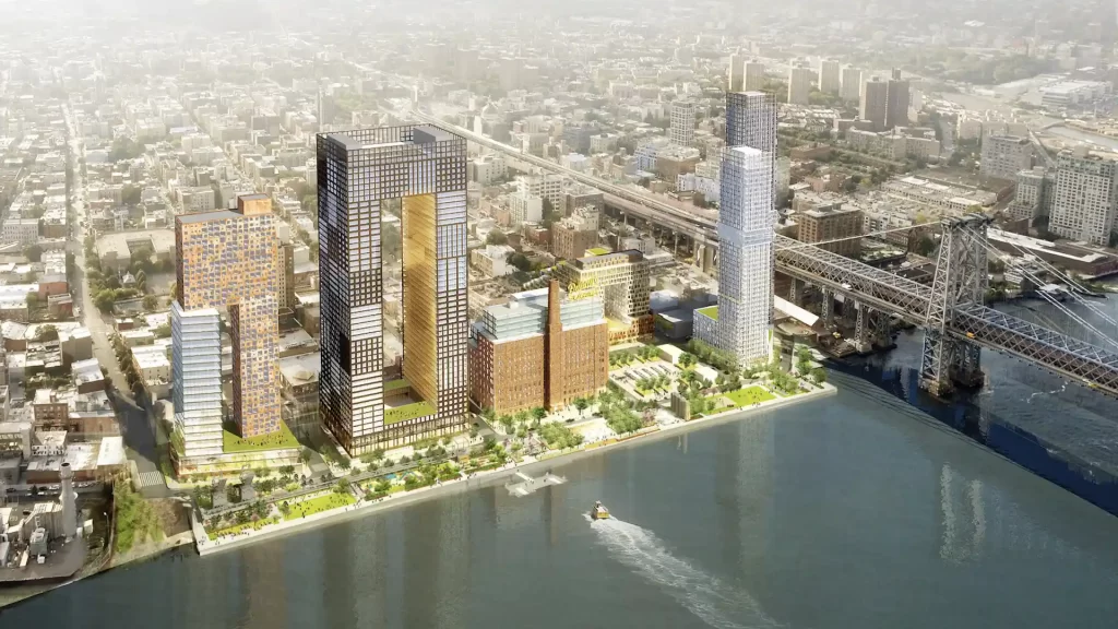 Así quedará la ribera de Brooklyn en Nueva York y sus nuevos rascacielos
