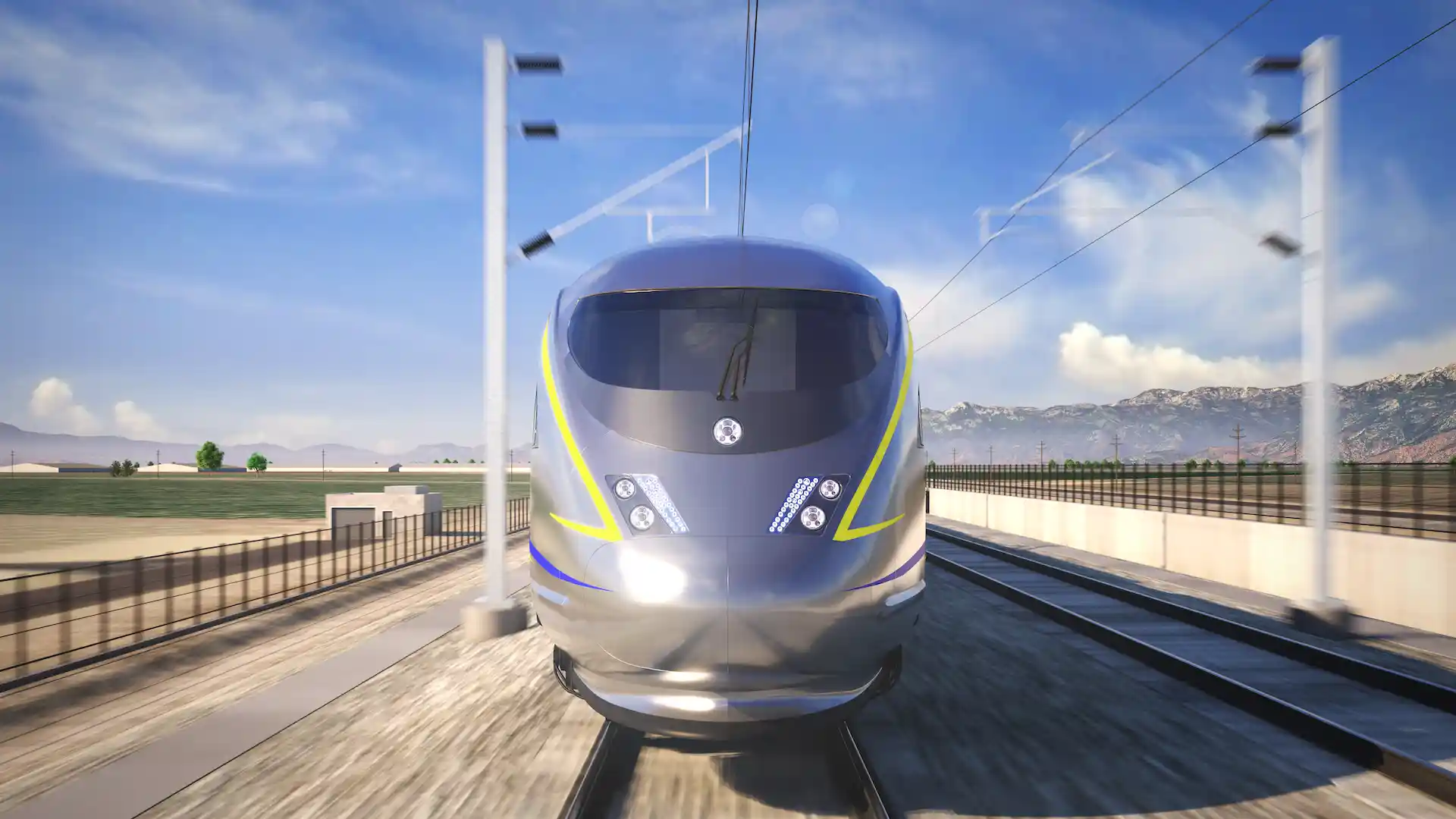 Así será el nuevo tren bala de San Francisco a Los Ángeles a 242 mph
