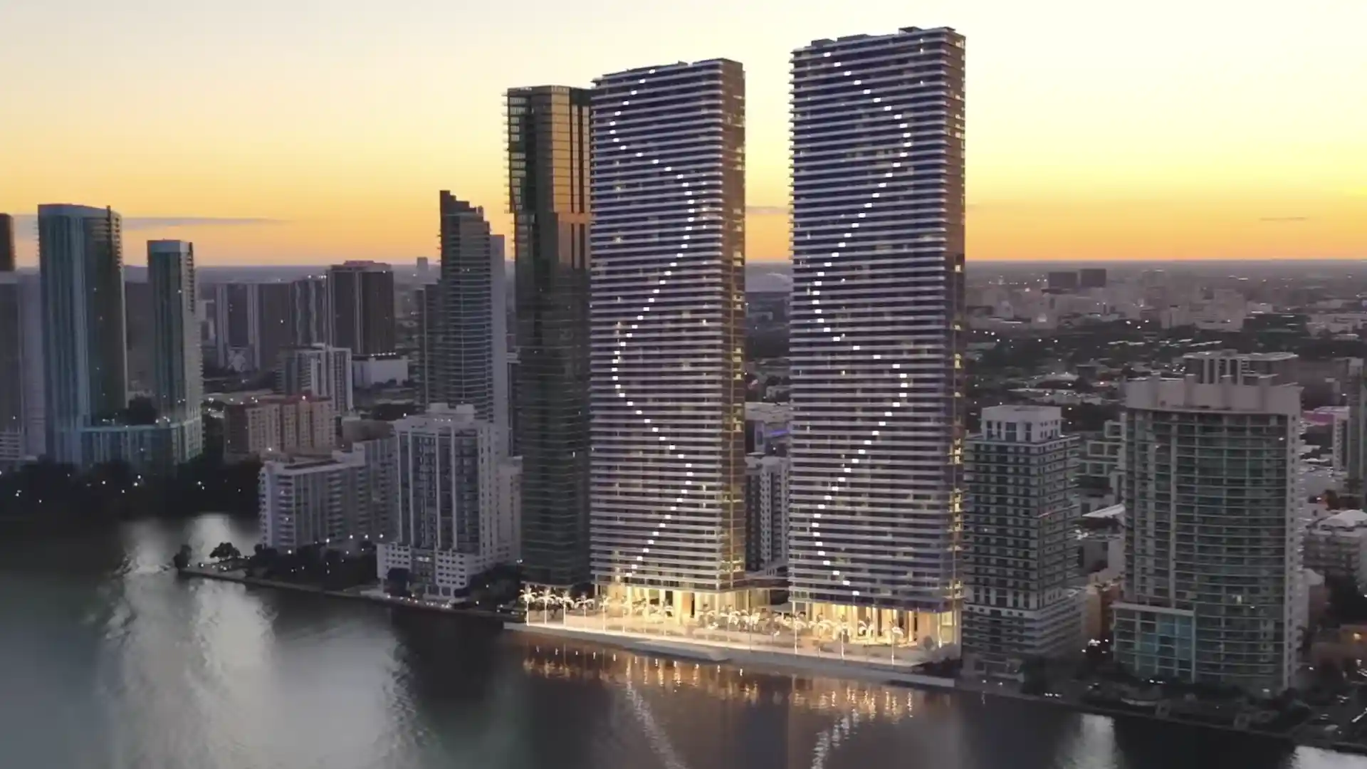 Así es Aria Reserve Miami: los rascacielos más altos de Estados Unidos