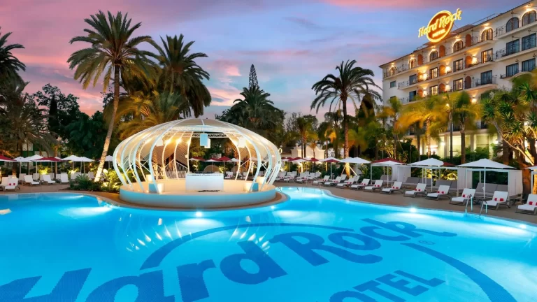 Así es el hotel Hard Rock en Marbella