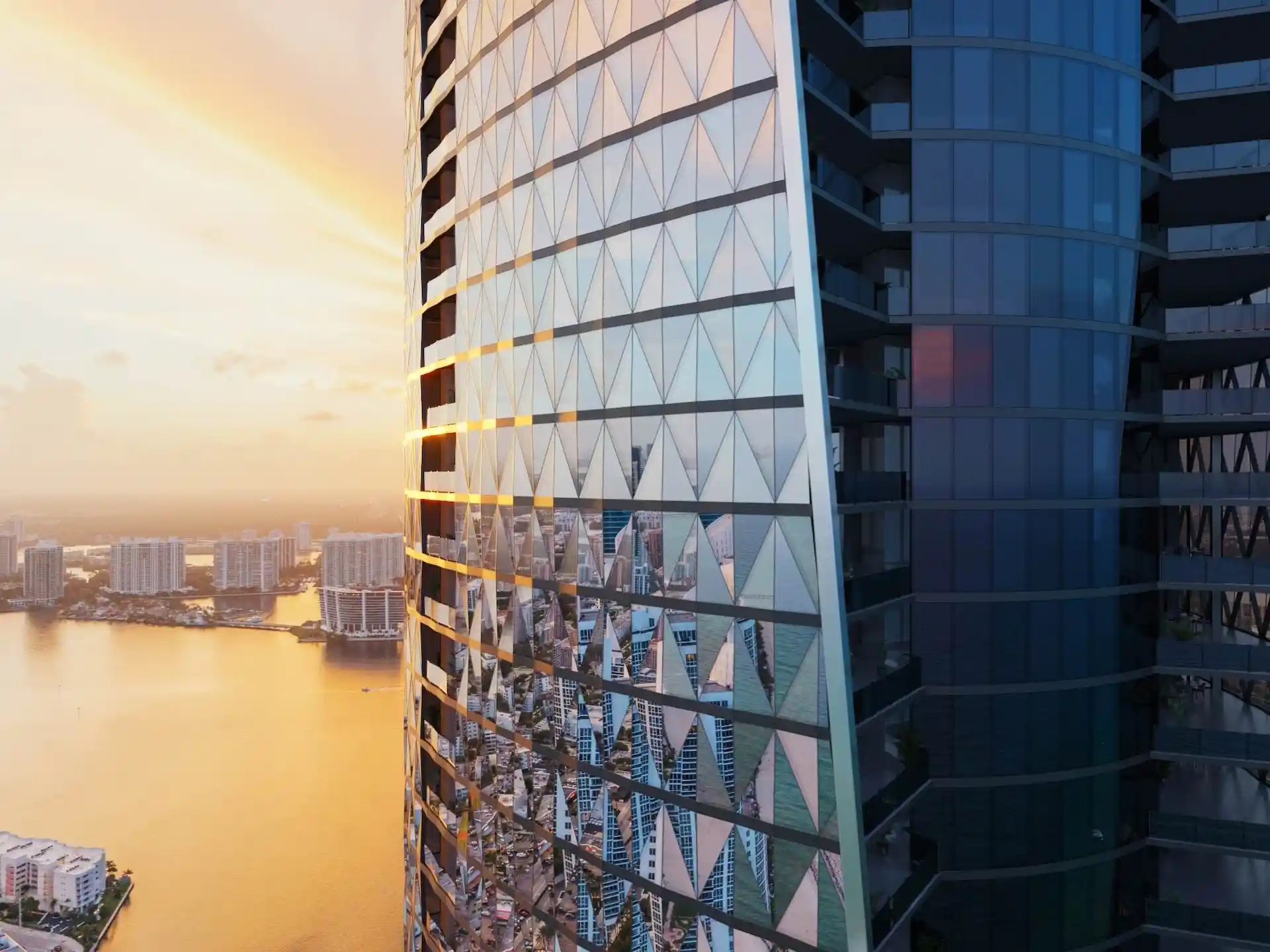 Avanzan las obras del rascacielos de Bentley en Miami: imágenes