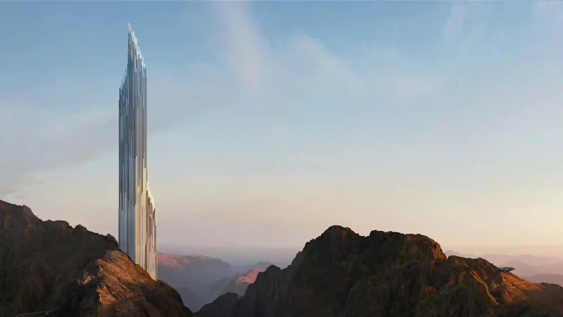 Así es Discovery Tower: el nuevo rascacielos de cristal en Arabia Saudita