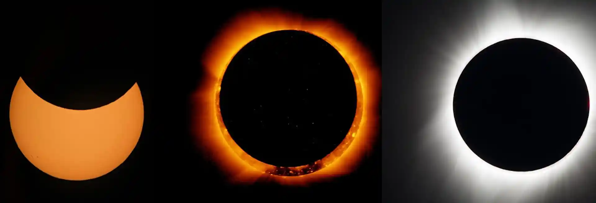 Los próximos eclipses de Sol y Luna en 2024 y 2025