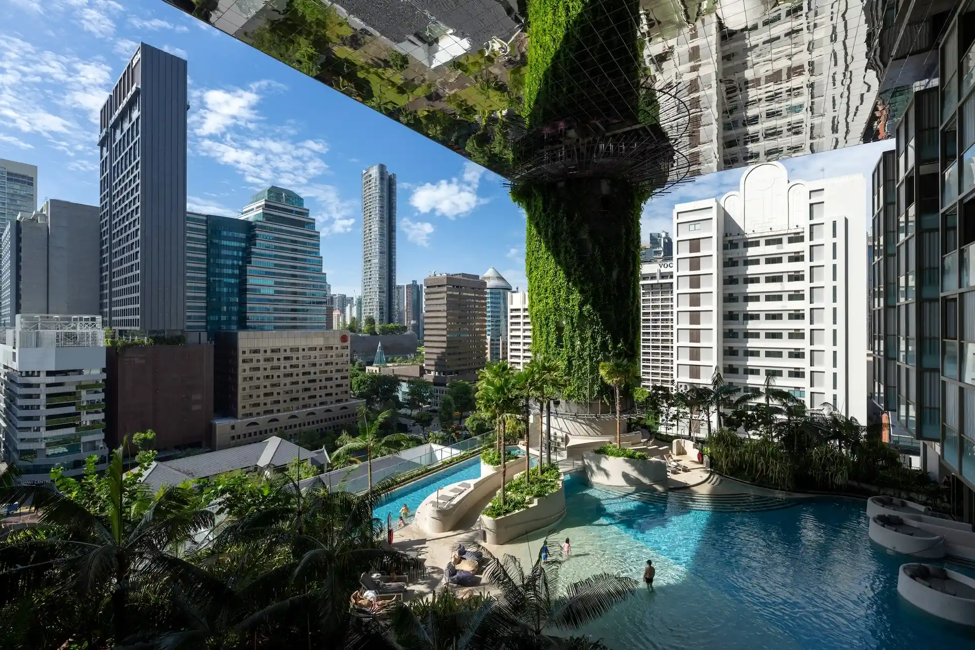 Así es Pan Pacific Orchard en Singapur: uno de los hoteles más ecológicos
