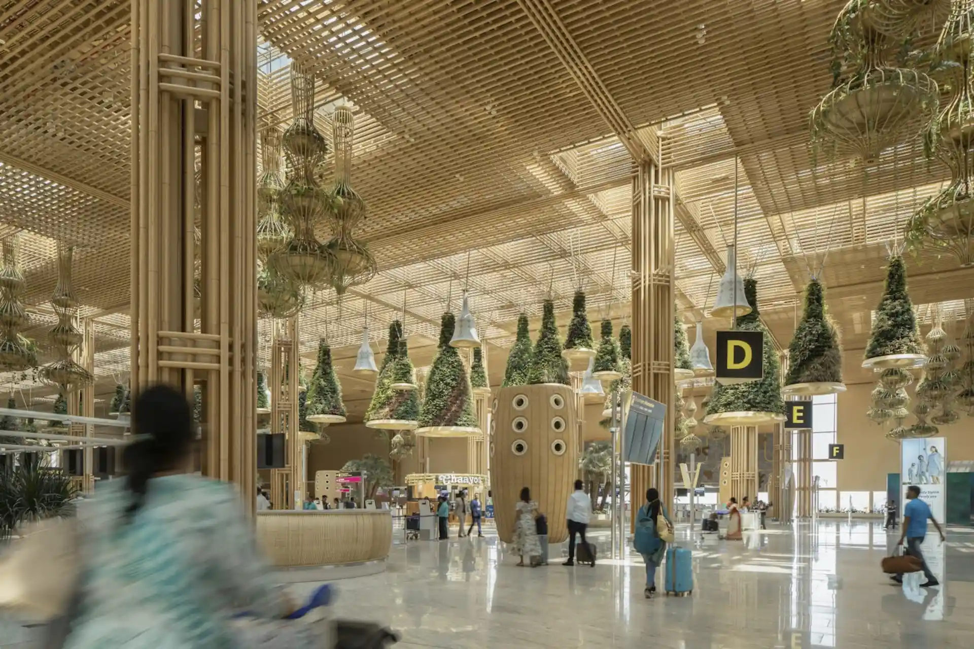 El nuevo aeropuerto en la India que es un jardín botánico