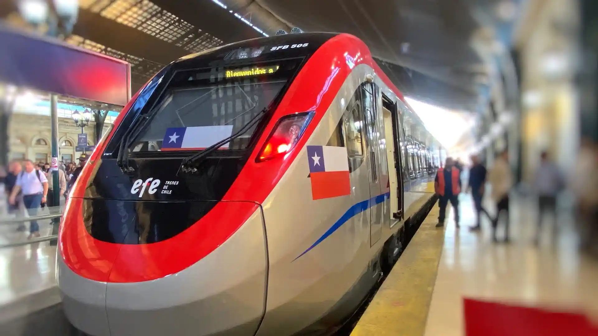 Chile tiene el tren más rápido de Sudamérica: precios, velocidad y más