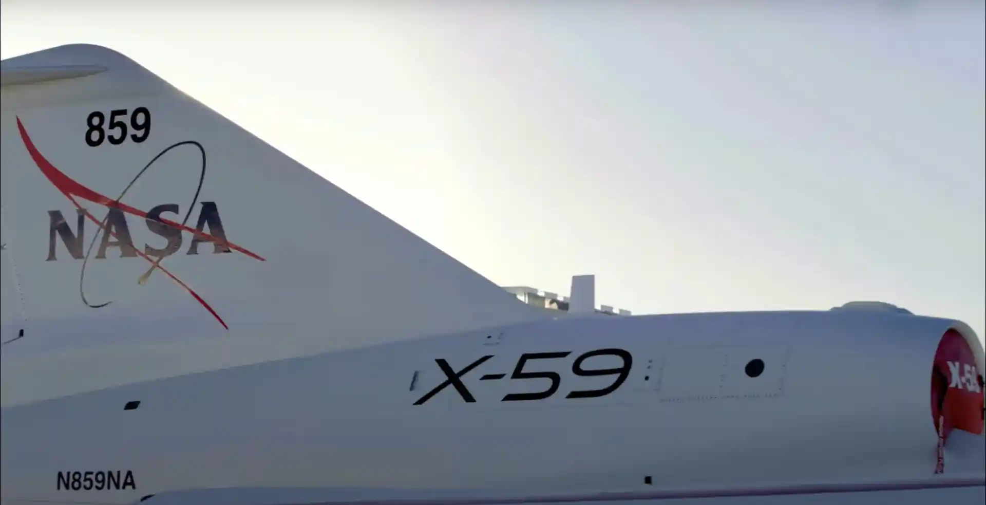 El nuevo video que muestra el avión supersónico X-59