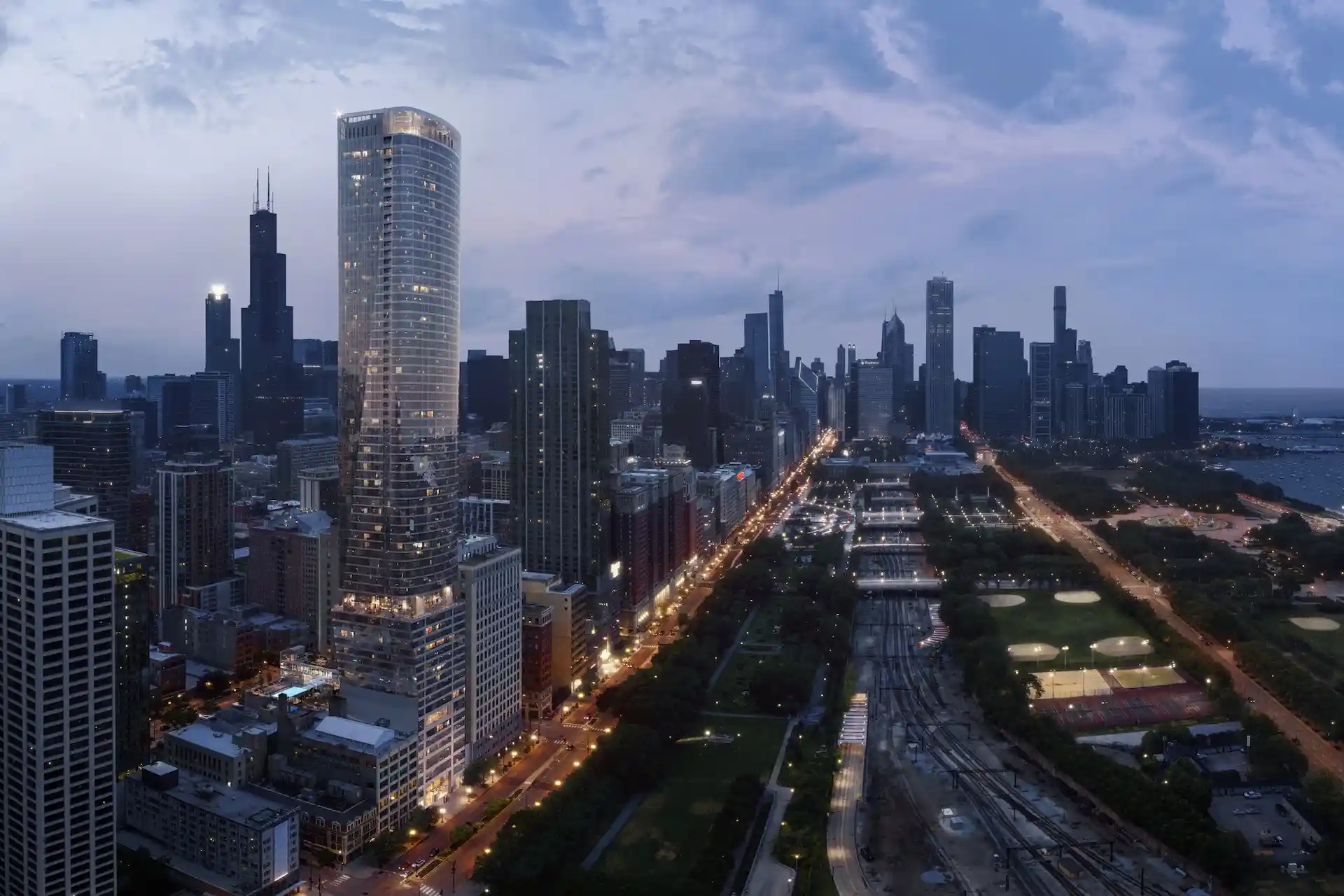 1000M: el nuevo rascacielos de Chicago inaugura en 2024