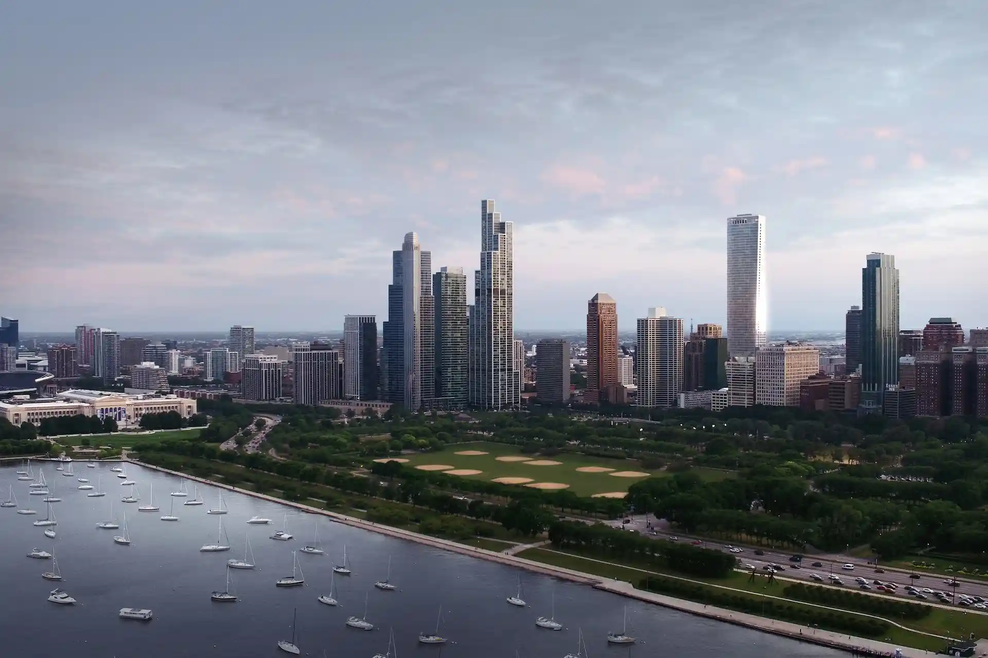 1000M: el nuevo rascacielos de Chicago inaugura en 2024