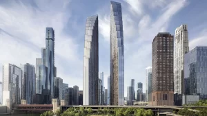 400 Lake Shore: los nuevos rascacielos dobles en Chicago