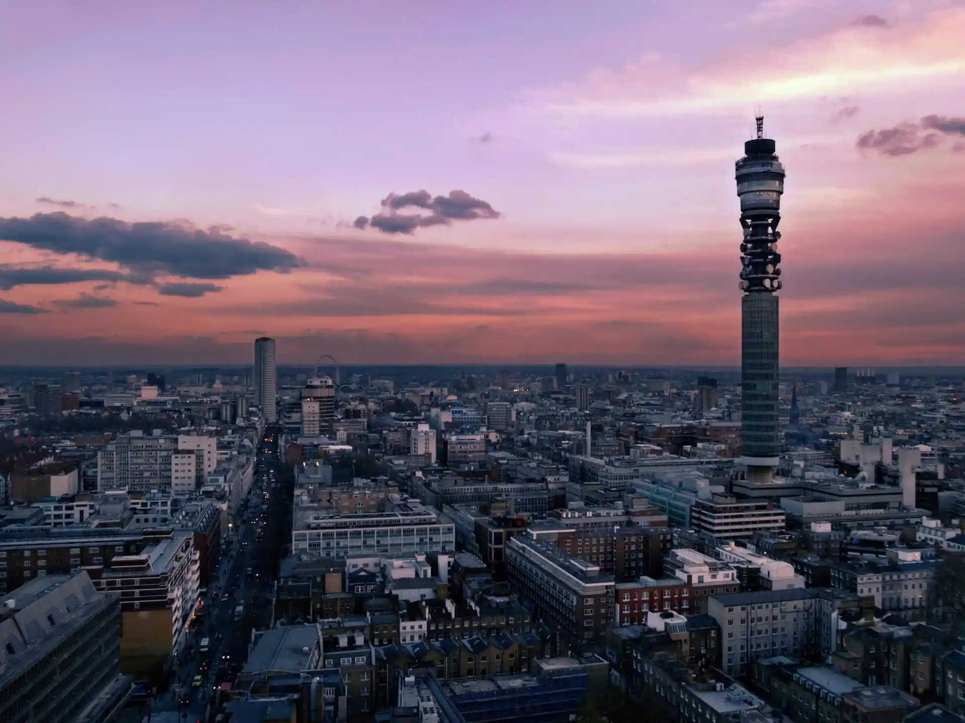 Un nuevo hotel en Londres estará en la torre BT Tower de Londres