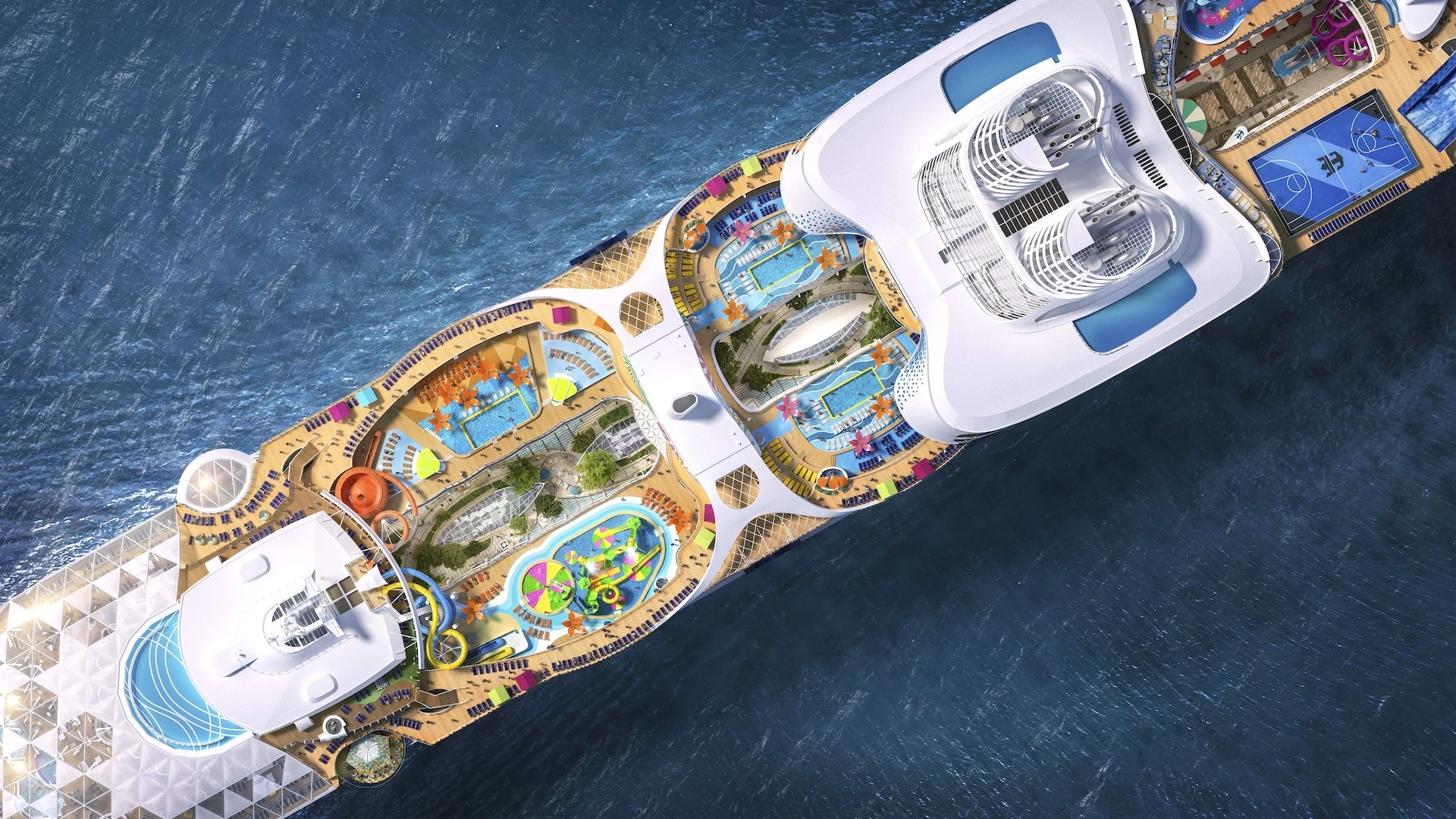 Así es Utopia of the Seas, el segundo crucero más grande del mundo