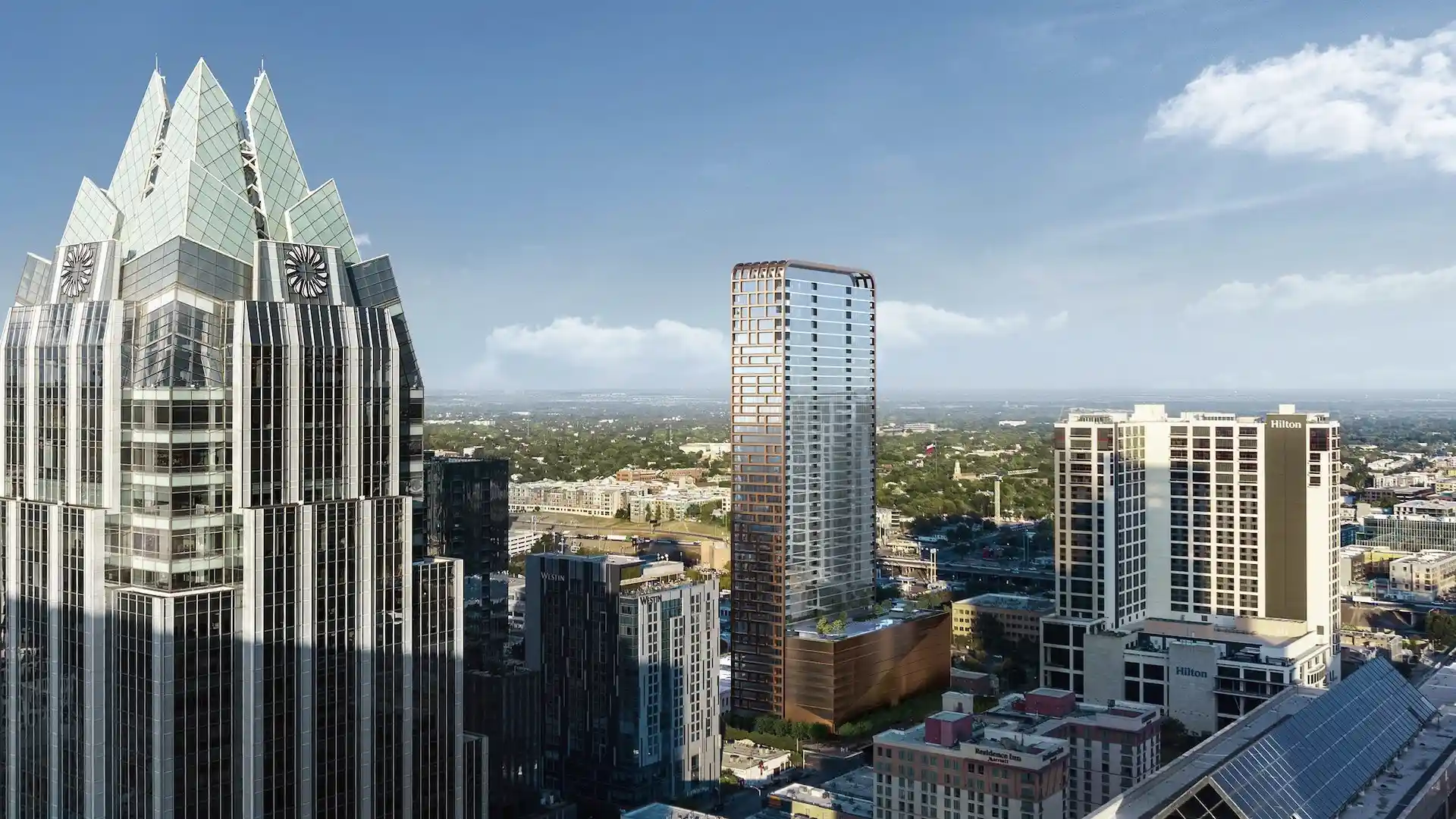 Los nuevos rascacielos en Austin, Texas, que cambiarán el paisaje