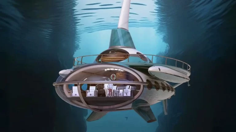 Así es Deep Sea Dreamer: el yate que se convierte en submarino