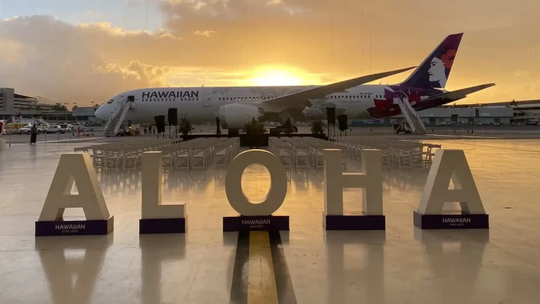 Estos son los nuevos aviones de Hawaiian Airlines: Boeing 787 Dreamliner