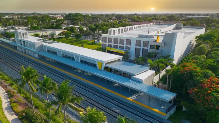 Nueva estación del tren Miami a Orlando en Cocoa