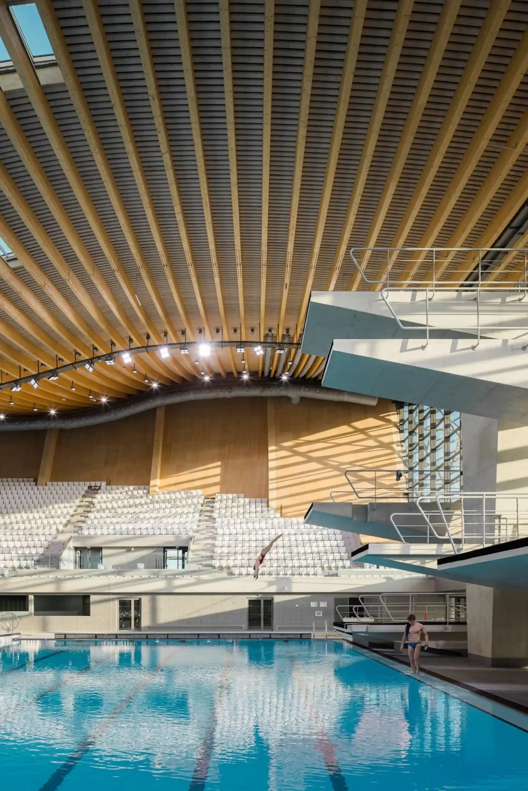 Así es el nuevo Centro Acuático para los Juegos Olímpicos de París 2024