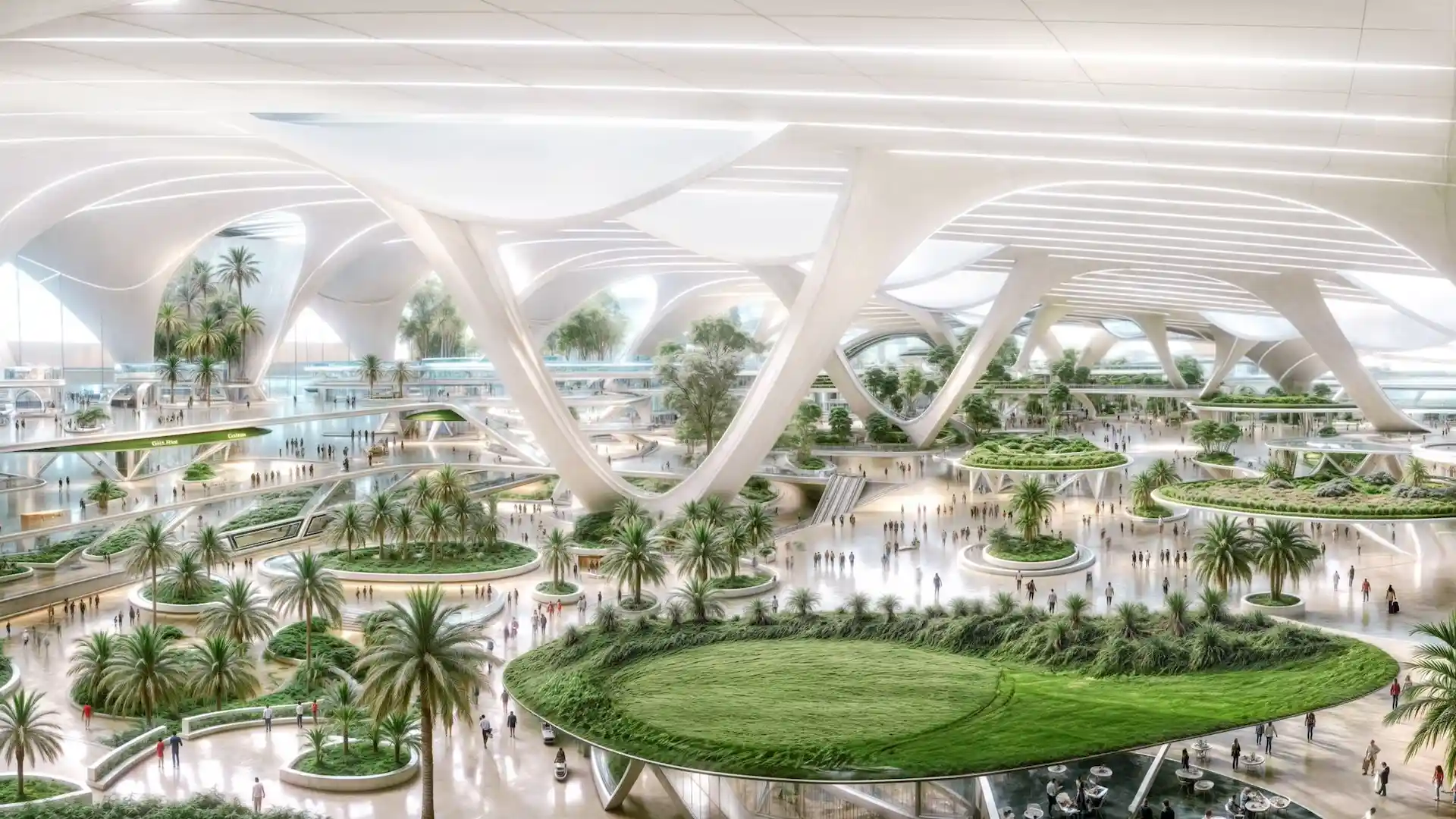 Así será el nuevo aeropuerto más grande del mundo. ¿Dónde? En Dubái