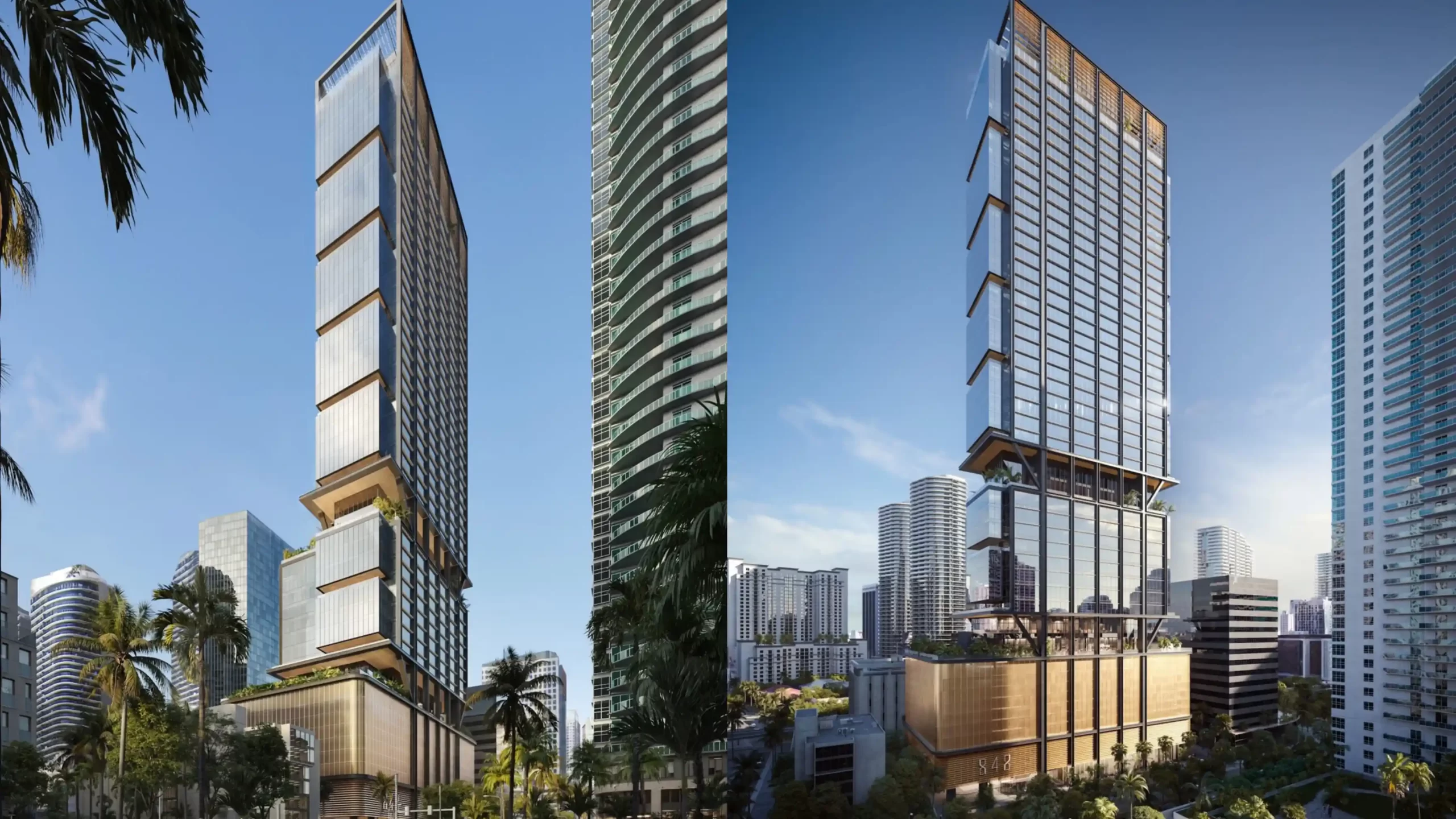 848 Brickell: el nuevo y original rascacielos en Miami
