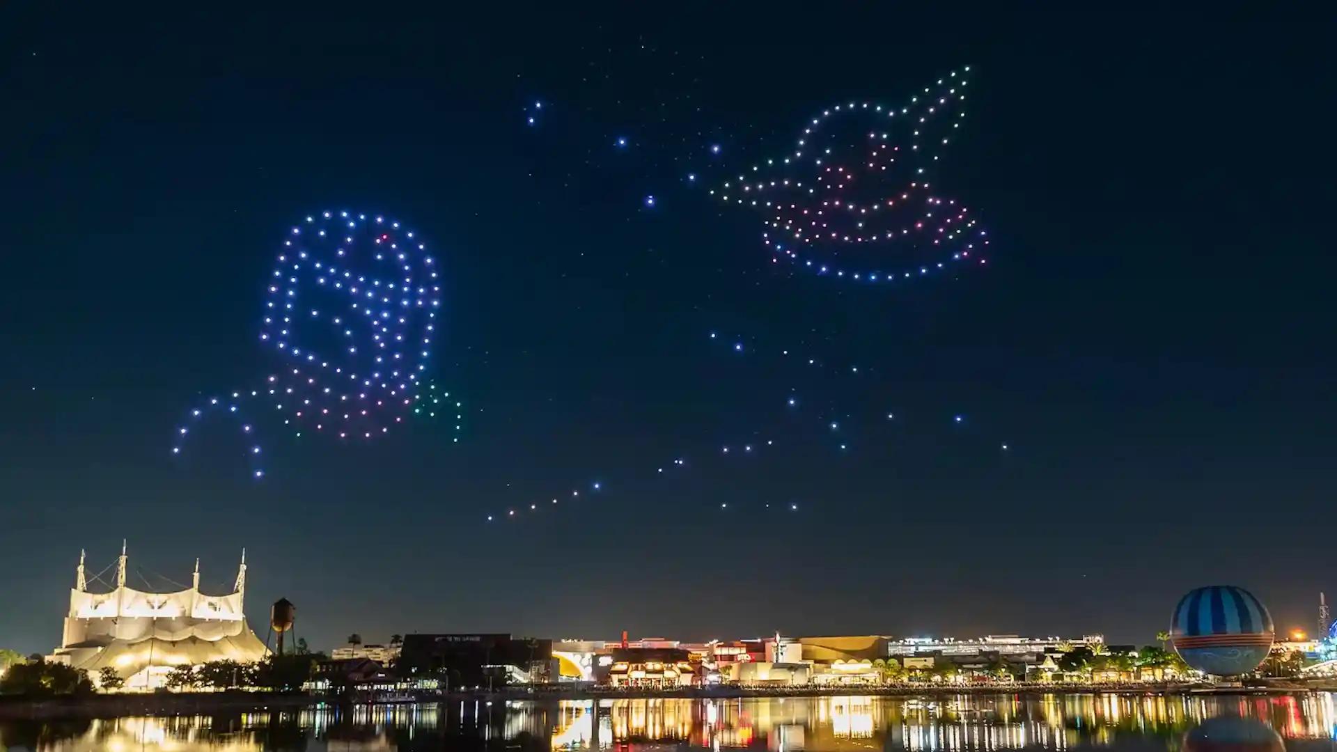 El nuevo show de Disney con 800 drones: Disney Dreams that Soars