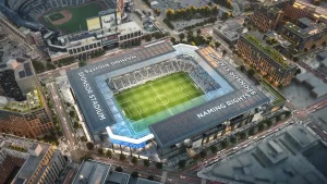 Así es el primer estadio de fútbol totalmente eléctrico para la MLS
