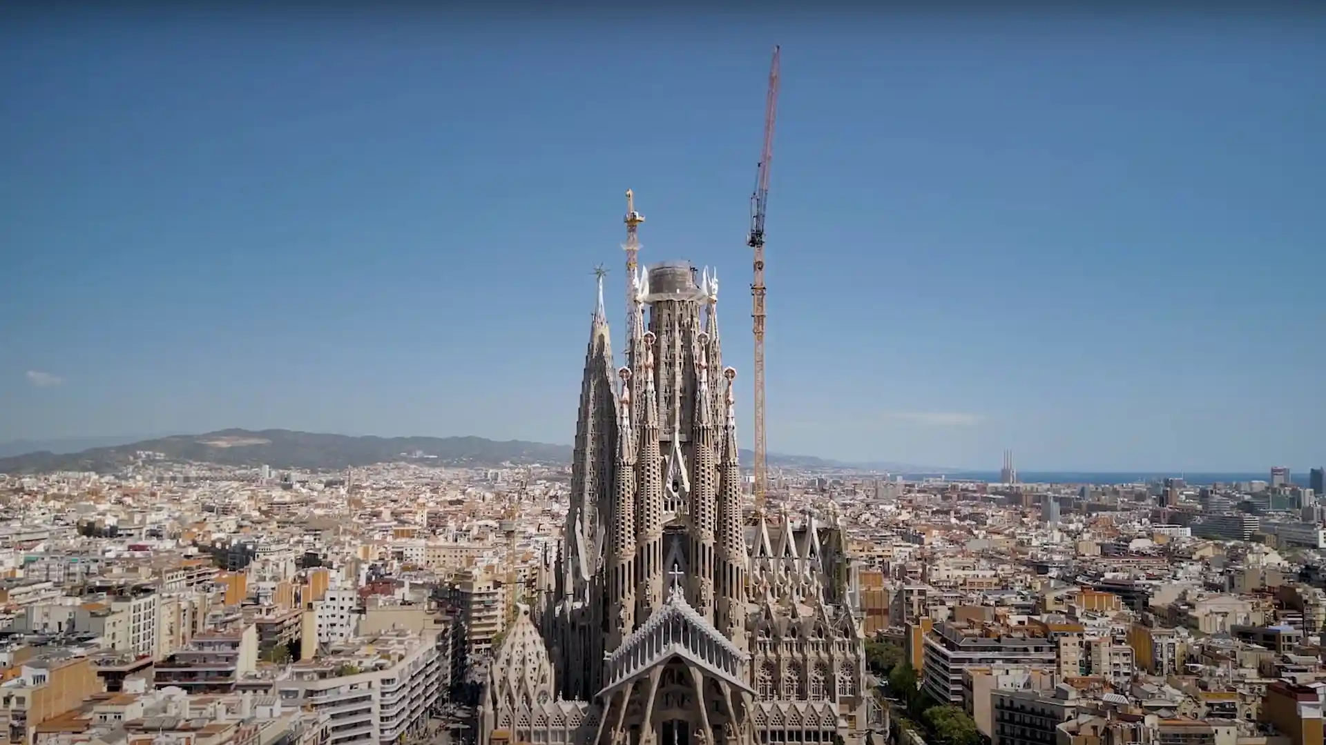 Avanza la construcción de la Torre de Jesucristo en la Sagrada Familia