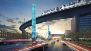 Así será el nuevo tren en el aeropuerto LAX de Los Ángeles