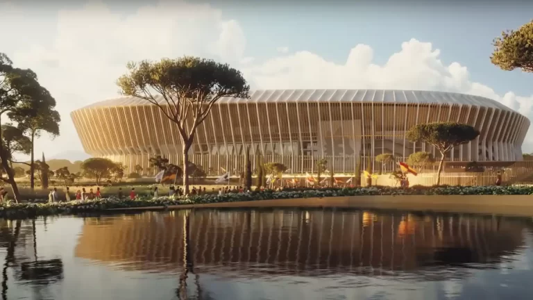 Así será el nuevo estadio de fútbol de la AS Roma: video