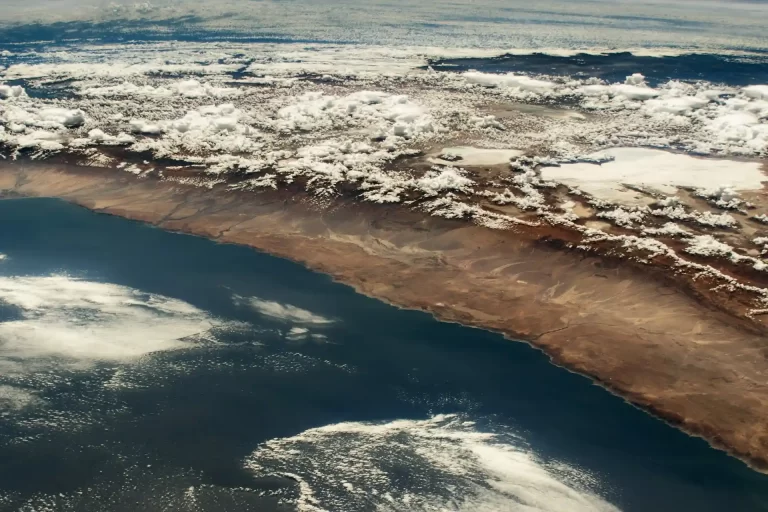 Así se ve la Cordillera de los Andes desde el espacio
