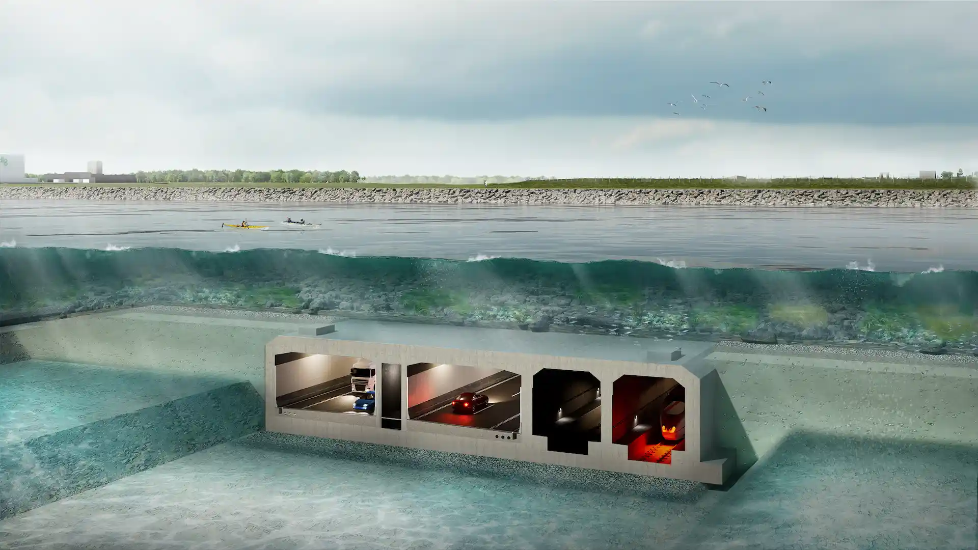 Fehmarnbelt: así será el túnel sumergido más largo del mundo