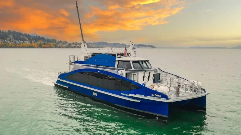San Francisco tiene el primer ferry impulsado por hidrógeno y es gratis
