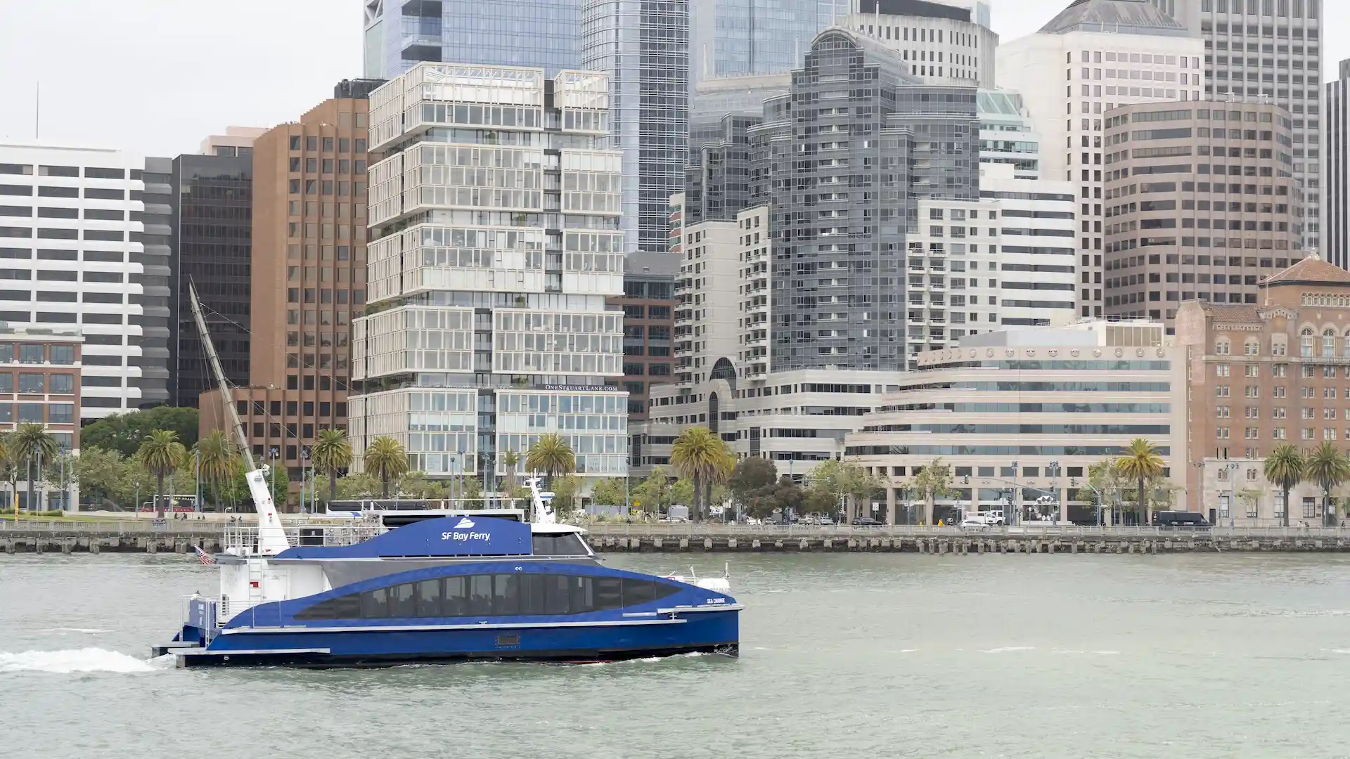 San Francisco tiene el primer ferry impulsado por hidrógeno y es gratis