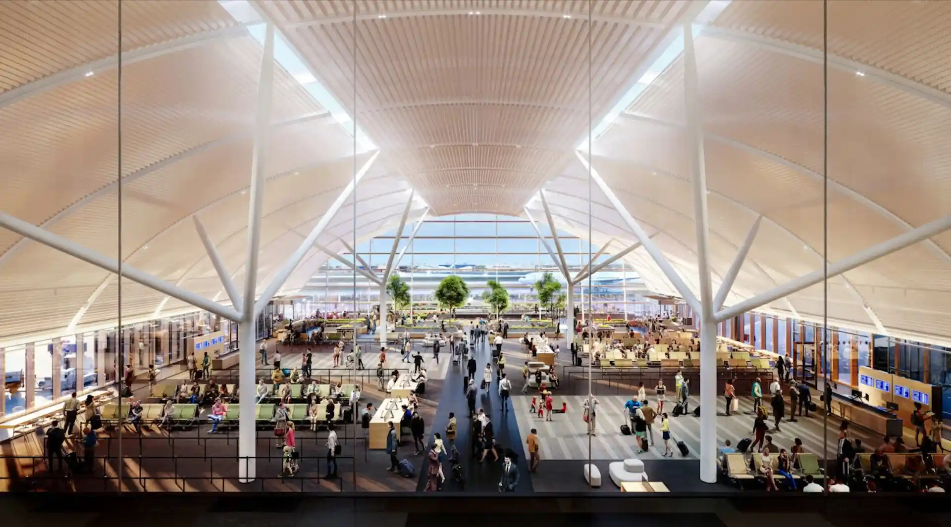 Así será la remodelación del aeropuerto de Chicago: imágenes