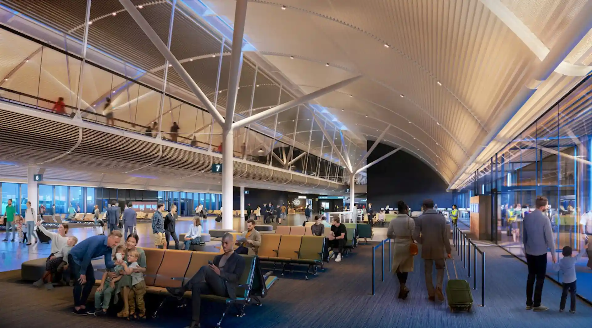 Así será la remodelación del aeropuerto de Chicago: imágenes