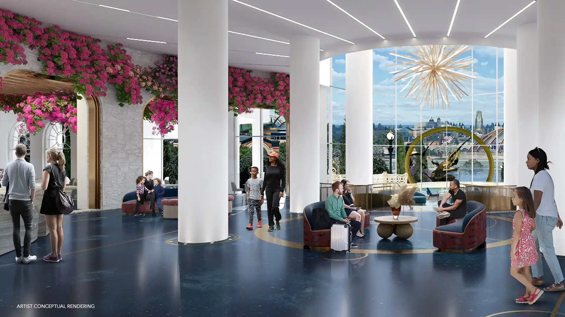 Así será el nuevo hotel Universal Helios en Epic Universe Orlando