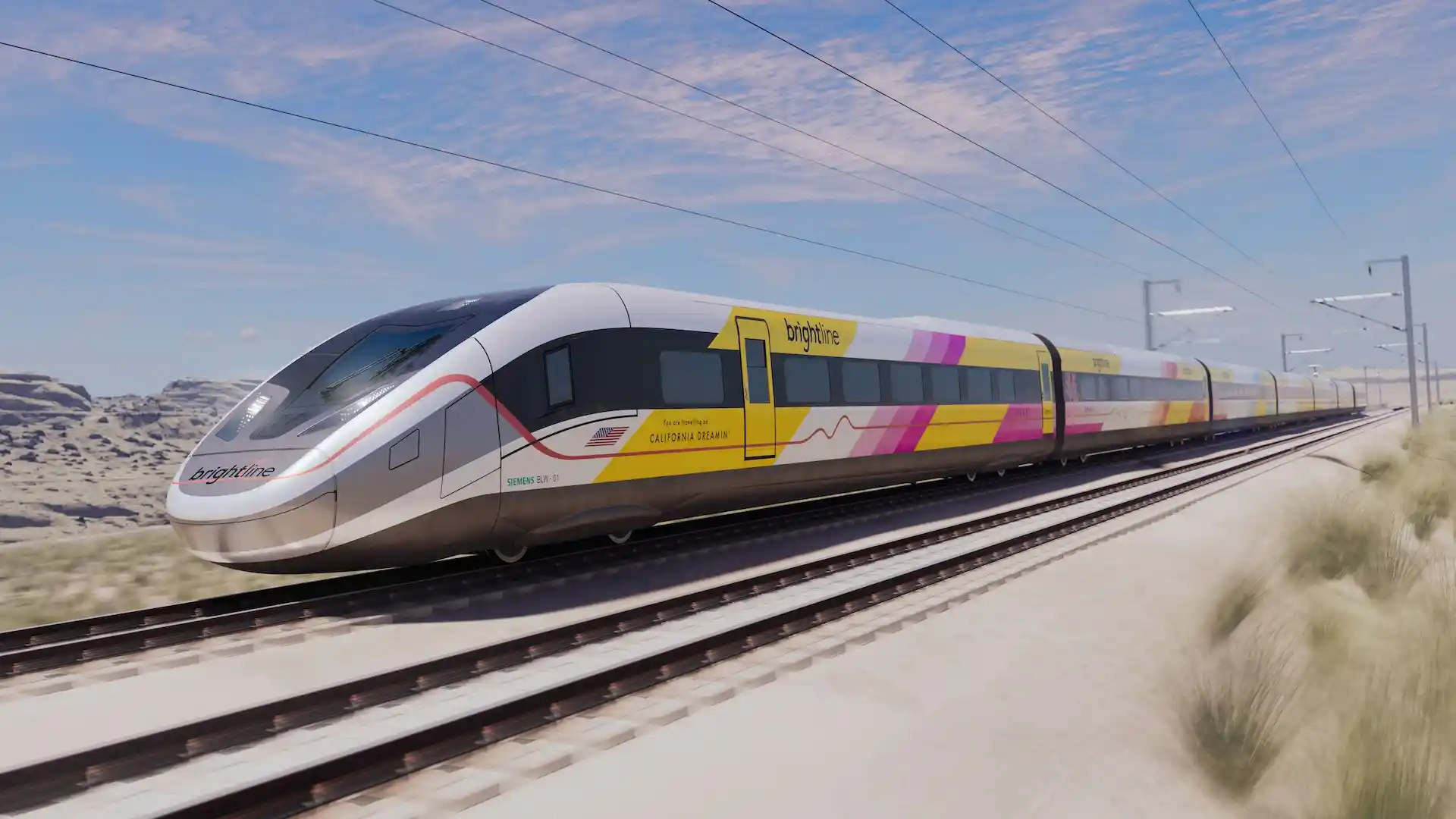 Así será el nuevo tren Los Ángeles Las Vegas en imágenes