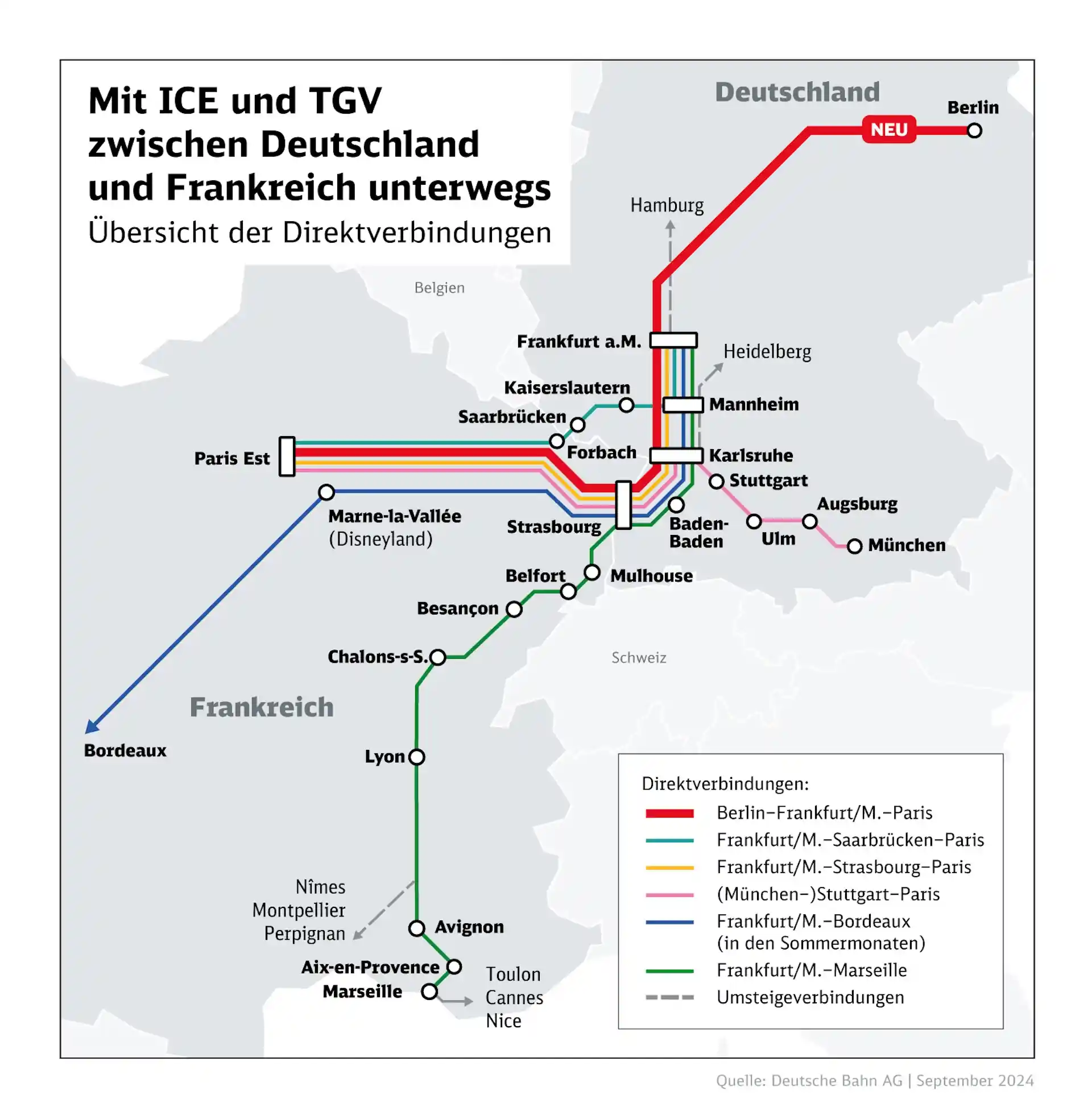 Así será el nuevo tren rápido y directo entre Berlín y París