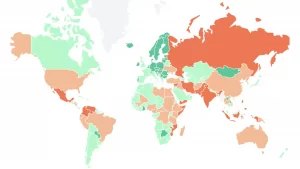 Los países más y menos seguros para viajar en 2024