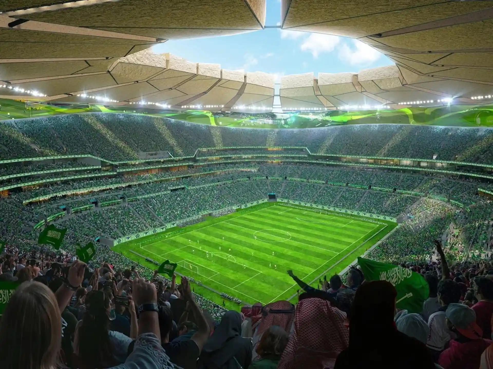 Así será el estadio King Salman para el Mundial Arabia 2034