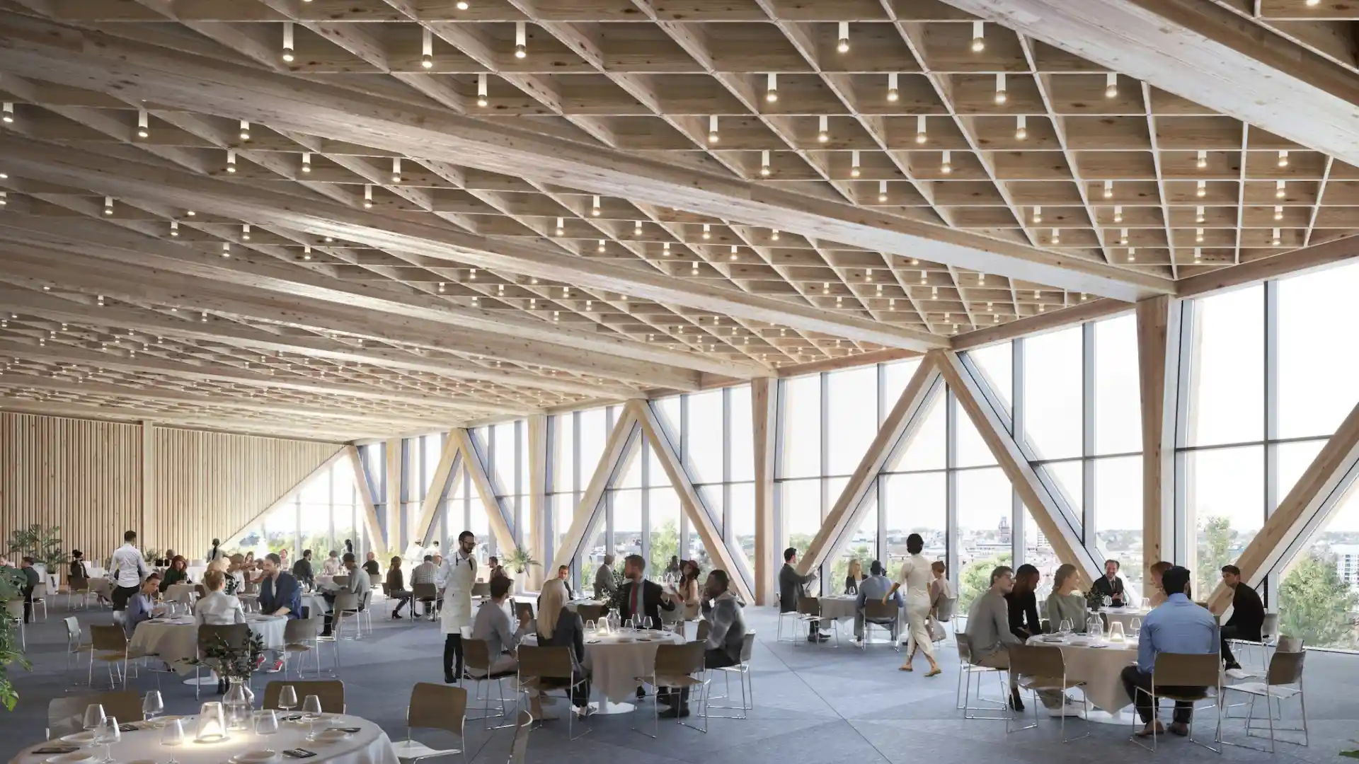 Así será el nuevo y ecológico edificio de madera en la Universidad de Harvard