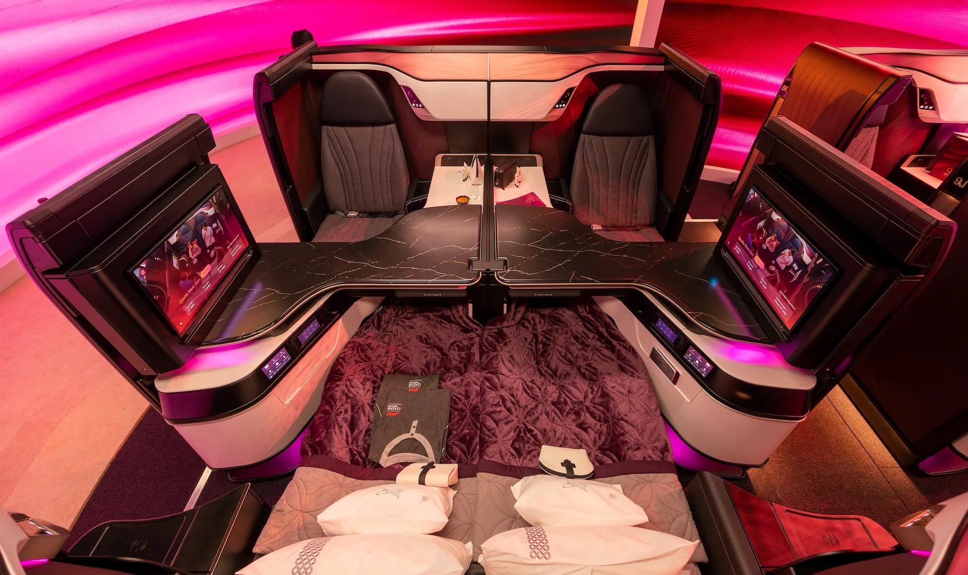 Así serán los nuevos asientos de Business Class de Qatar: Qsuite Next Gen