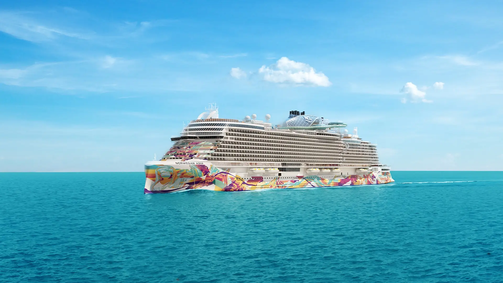 Así es el nuevo crucero Norwegian Aqua en imágenes