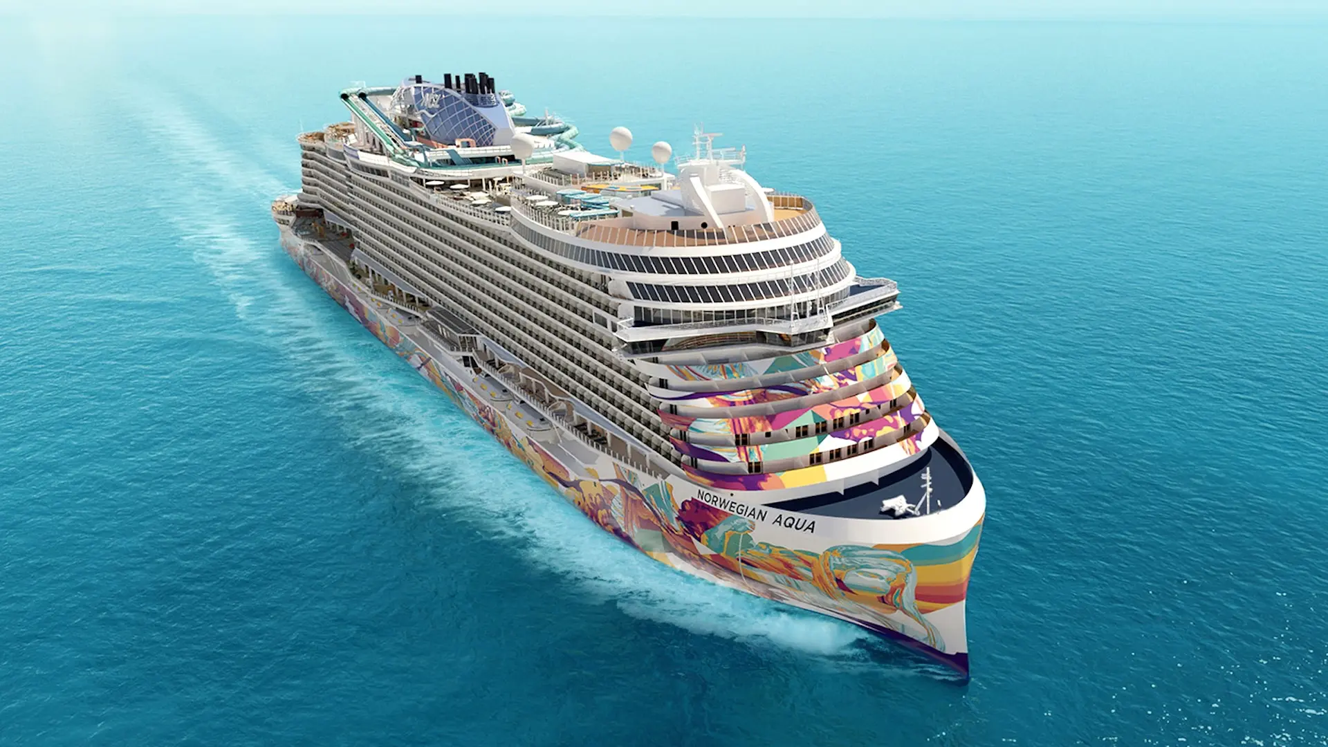 Así es el nuevo crucero Norwegian Aqua en imágenes
